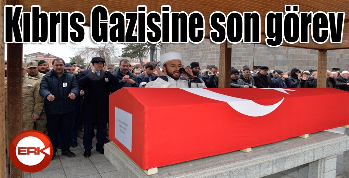 Kıbrıs Gazisine son görev