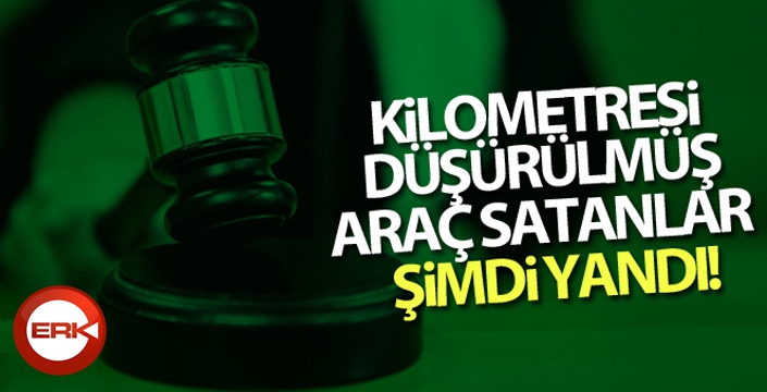 Kilometresi düşürülmüş aracı sattığı iddia edilen sanığa 5 yıla kadar hapis istemi