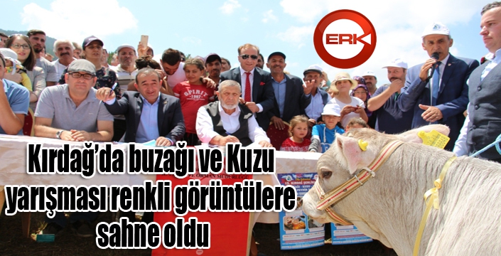 Kırdağ’da buzağı ve Kuzu yarışması renkli görüntülere sahne oldu