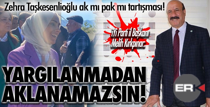 Kırkpınar'dan Taşkesenlioğlu'na: Yandaş gazetecilerin aklaması yetmez!