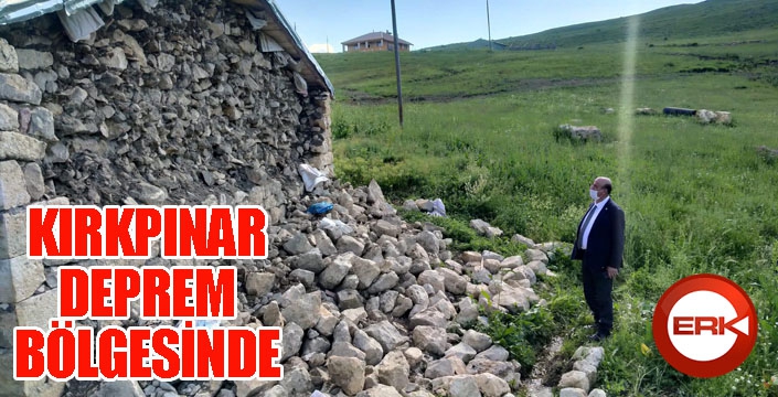 Kırkpınar, deprem bögesinde...