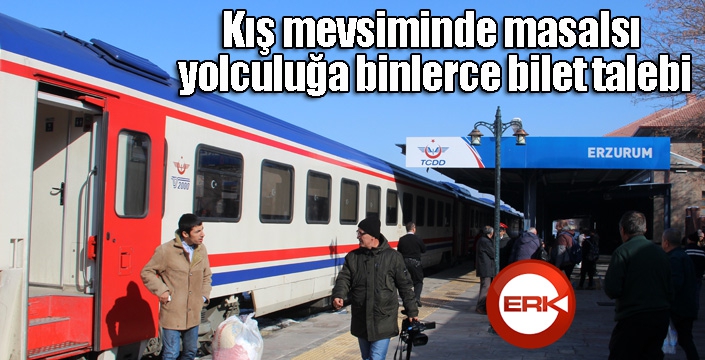 Kış mevsiminde masalsı yolculuğa binlerce bilet talebi