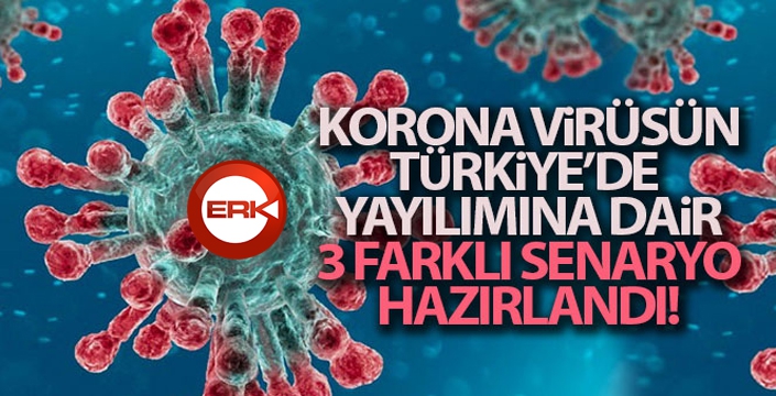 Koronavirüsün Türkiye'de yayılımına dair 3 senaryo hazırlandı