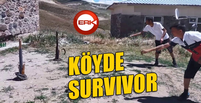 Köyde çocukların Survivor heyecanı