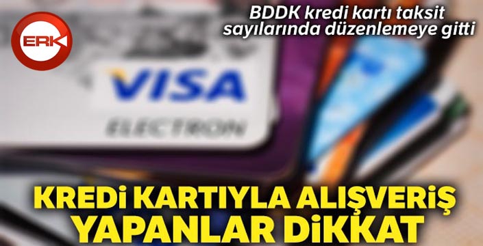 Kredi kartında taksit sayısı artırıldı