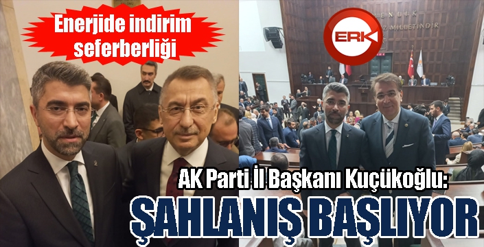 Küçükoğlu, “Şahlanış başlıyor”