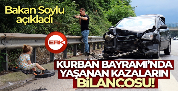 Kurban Bayramı'nda trafik kazalarında 31 kişi hayatını kaybetti