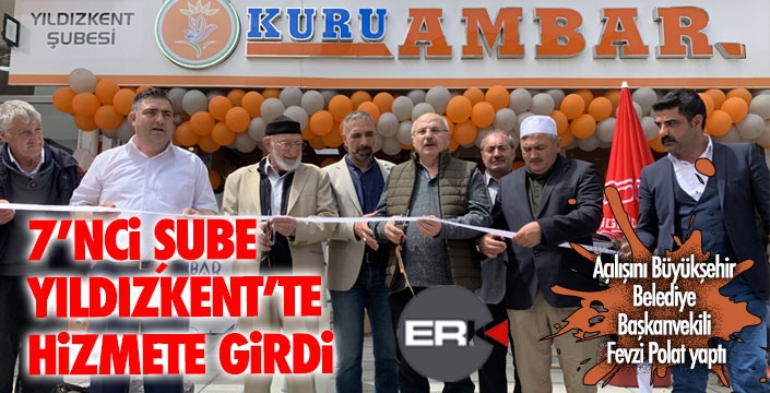KuruAmbar'ın 7'nci şubesi Yıldızkent'te açıldı