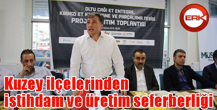 Kuzey ilçelerinden istihdam ve üretim seferberliği