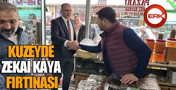 KUZEYDE ZEKAİ KAYA FIRTINASI