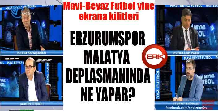 Mavi-Beyaz Futbol yine ekrana kilitledi...