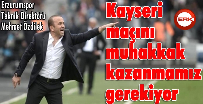 Mehmet Özdilek: 