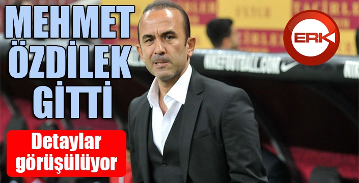 Mehmet Özdilek'le yollar ayrıldı...