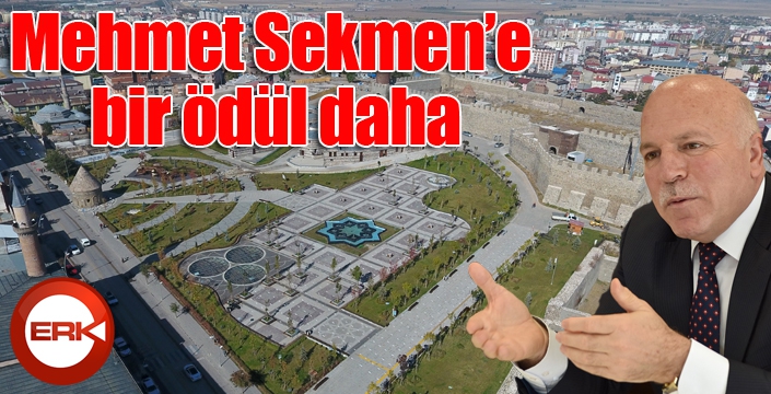 Mehmet Sekmen’e bir ödül daha