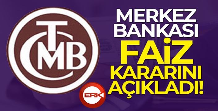 Merkez Bankası faizi sabit bıraktı