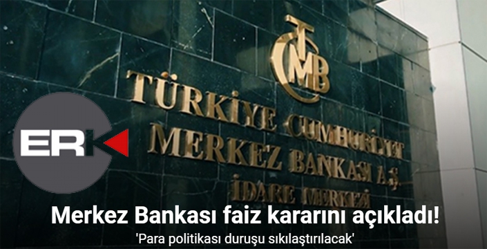 Merkez Bankası faizi yüzde 45’te sabit tuttu