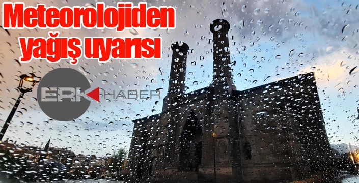 Meteorolojiden yağış uyarısı