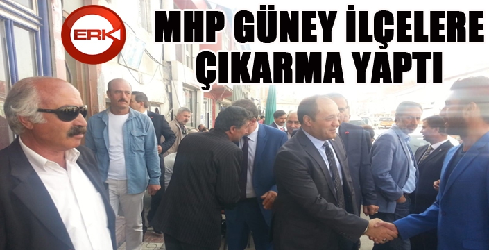 MHP, Güney'e çıkarma yaptı