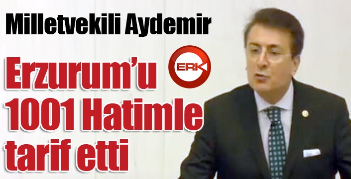 Milletvekili Aydemir 1001 Hatmi TBMM’ye taşıdı