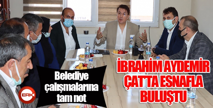 Milletvekili Aydemir Çat'ta incelemelerde bulundu...