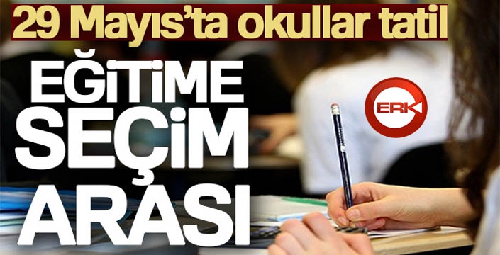 Milli Eğitim Bakanı Özer açıkladı: Eğitime seçim arası