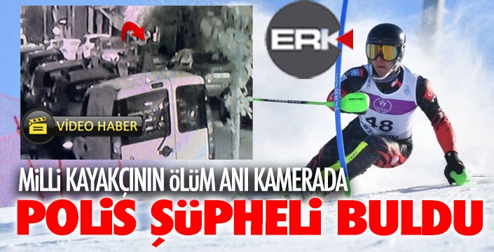 Milli kayakçının ölüm anı kameralara yansıdı... 