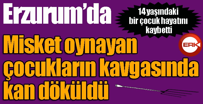 Misket oynayan çocukların kavgasında kan döküldü