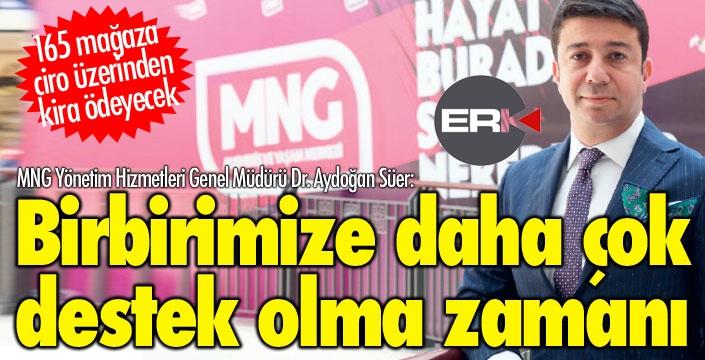 MNG AVM'den müthiş jest...