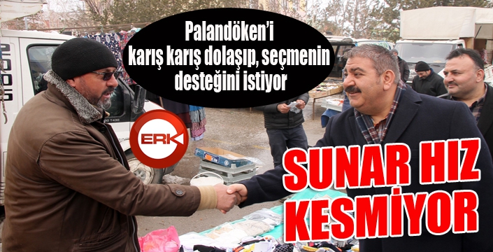 Muhammet Sunar hız kesmiyor...