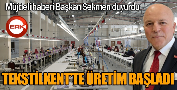 Müjdeli haberi Başkan Sekmen duyurdu