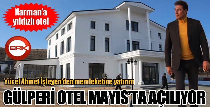 Narman'a yıldızlı otel...