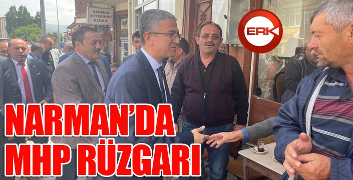 Narman’da MHP rüzgarı