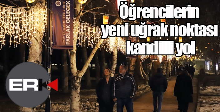 Öğrencilerin yeni uğrak noktası kandilli yol