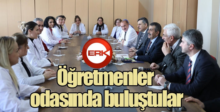 Öğretmenler odasında buluştular