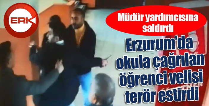 Okula çağırılan veli terör estirdi