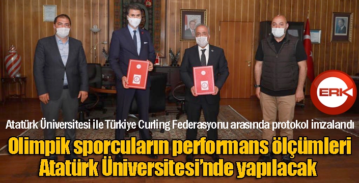 Olimpik sporcuların performans ölçümleri Atatürk Üniversitesi’nde yapılacak 