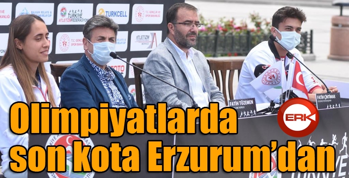 Olimpiyatlarda son kota Erzurum’dan