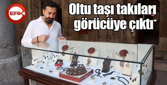 Oltu taşı takıları görücüye çıktı