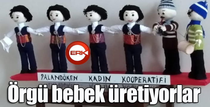 Örgü bebek üretiyorlar