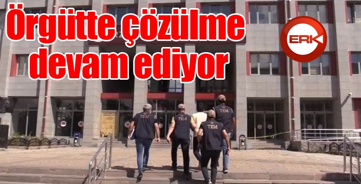 Örgütte çözülme devam ediyor