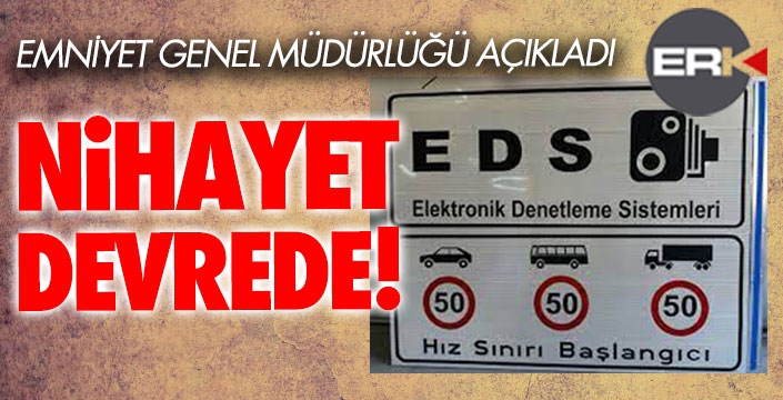 “Ortalama Hız İhlal Tespit Sistemi” Erzurum'da da devreye girdi... 