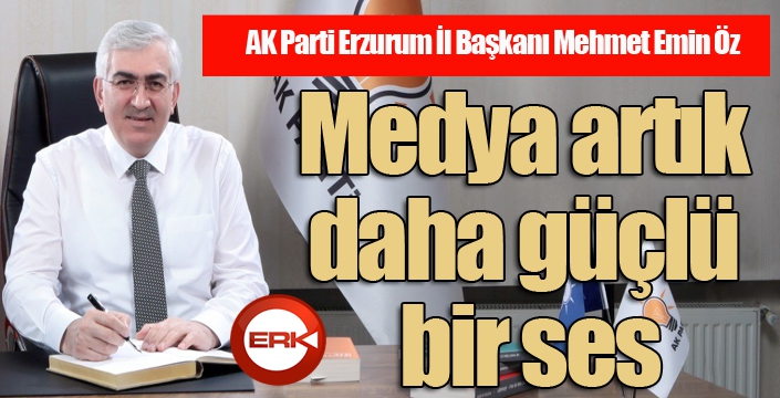 Öz: Medya artık daha güçlü bir ses