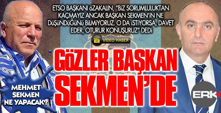Özakalın olumlu karşılık verdi, gözler Sekmen'e çevrildi..