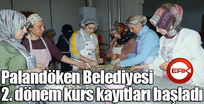  Palandöken Belediyesi 2. dönem kurs kayıtları başladı