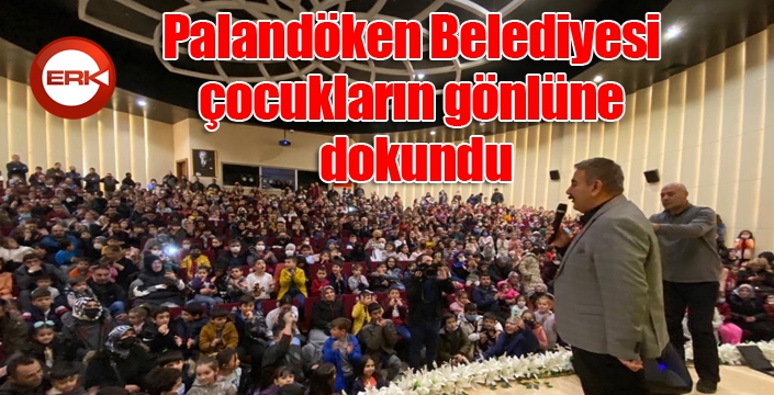 Palandöken Belediyesi çocukların gönlüne dokundu