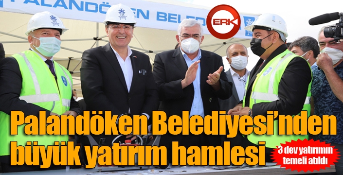 Palandöken Belediyesi’nden büyük yatırım hamlesi