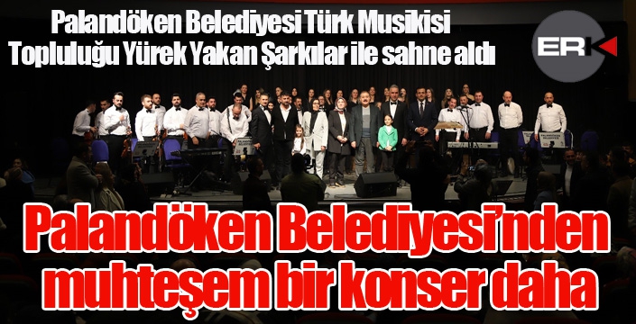 Palandöken Belediyesi’nden muhteşem bir konser daha