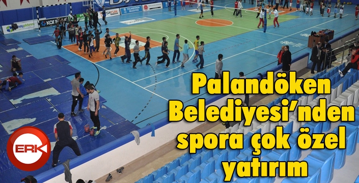 Palandöken Belediyesi’nden spora çok özel yatırım