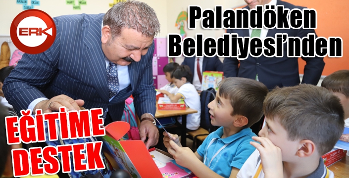 Palandöken Belediyesinden eğitime destek