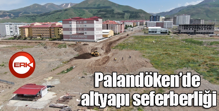 Palandöken’de altyapı seferberliği